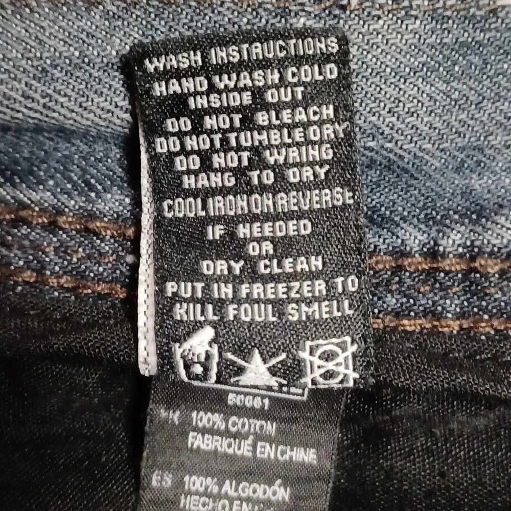Comune Mens Slim Straight Leg Jeans Faded Grey Denim Size 32x30 Streetwear